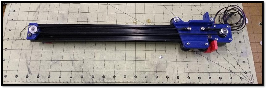 Belt routing detail