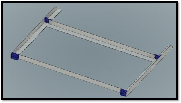 Cutting bed assembly