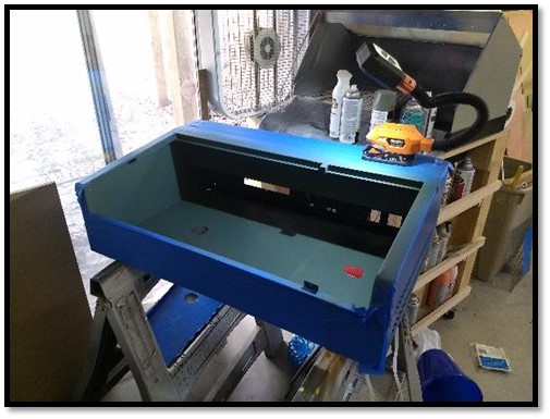 Primed case interior