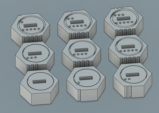 3D printed custom thread test nuts and bolts